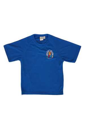 Mangere East Primary School PE Tee Royal