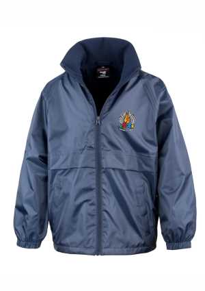 Mangere East Primary Waterproof Jacket - Navy